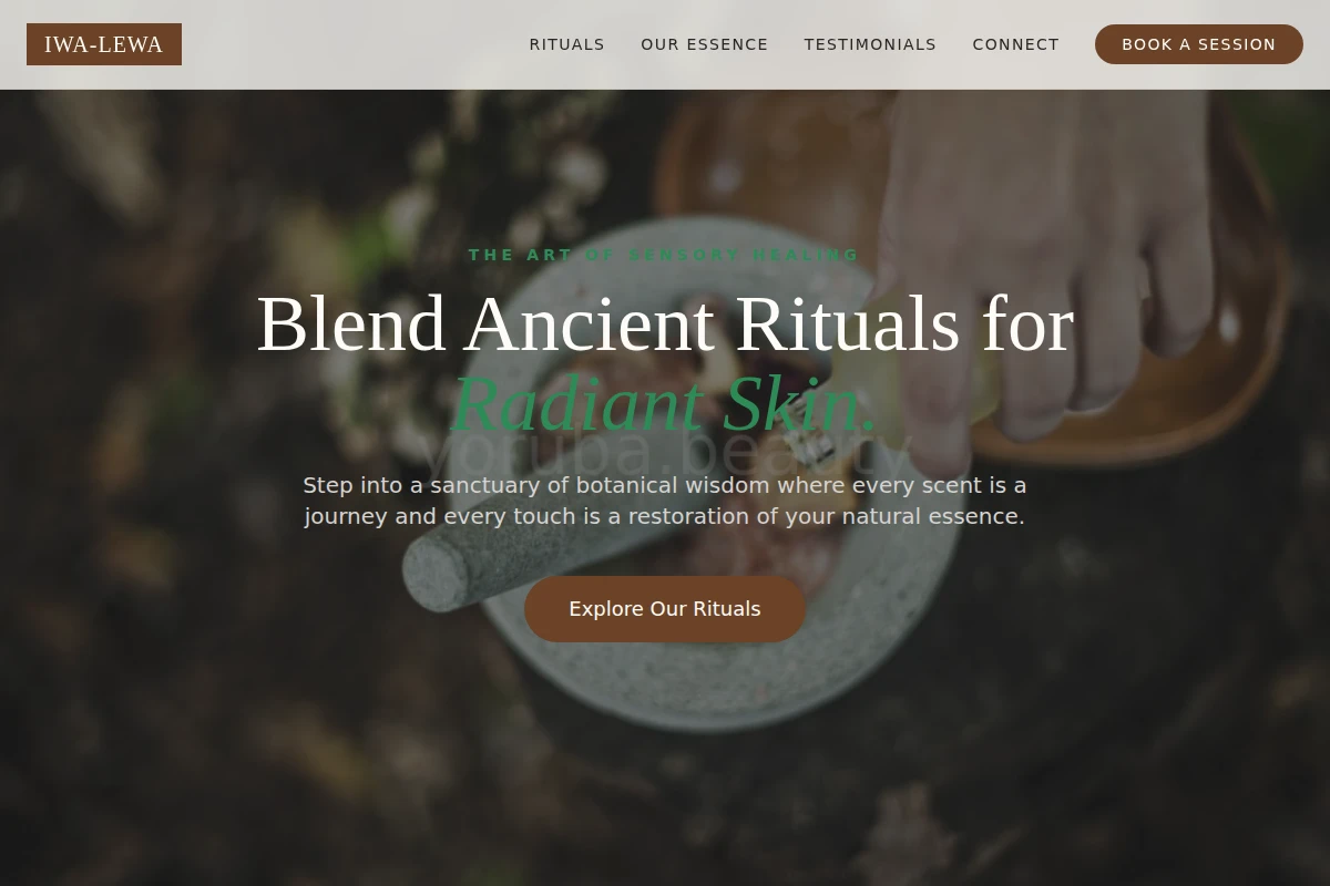 Refined Aromatherapy Wellness Parlor