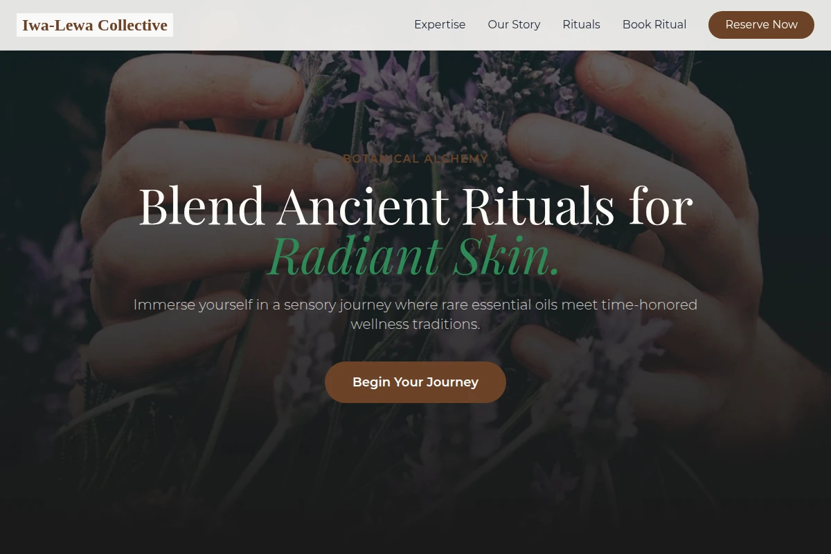 Serum Aromatherapy Wellness Parlor