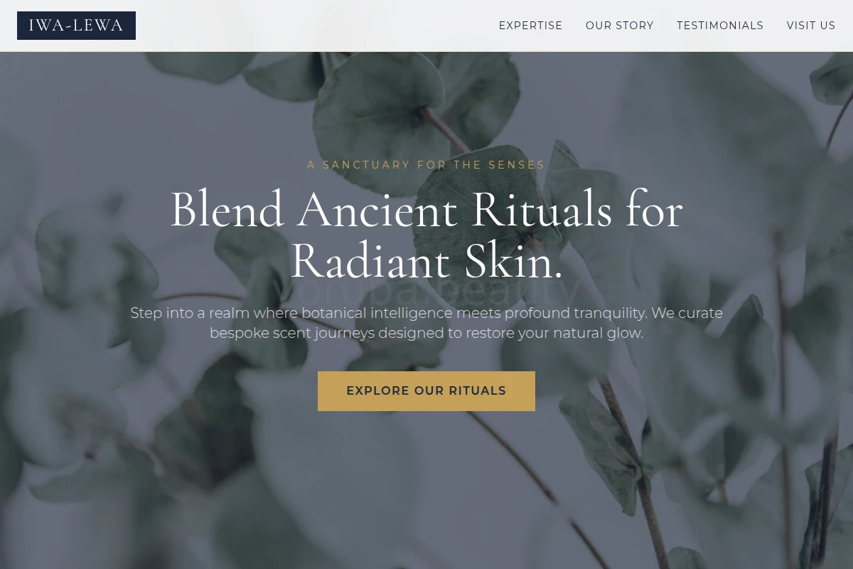 Bronze Aromatherapy Wellness Parlor