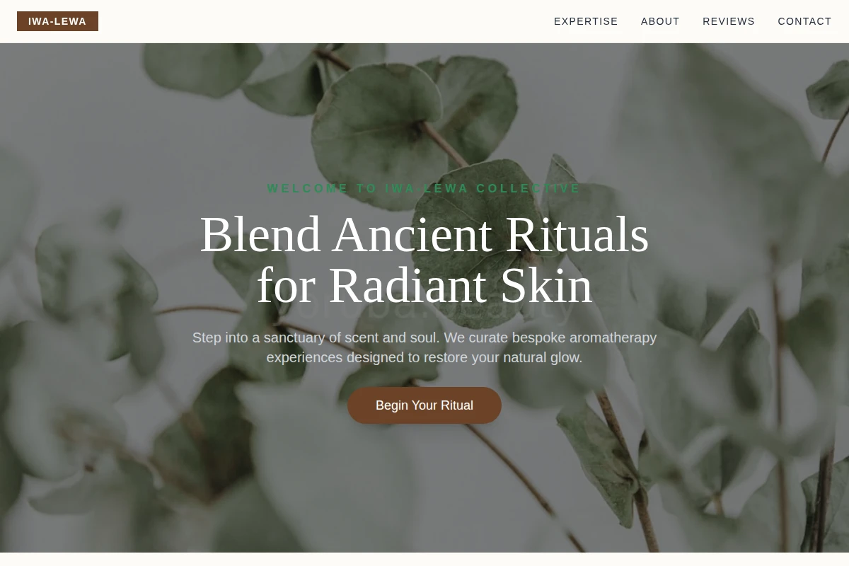 Bronze Aromatherapy Wellness Parlor