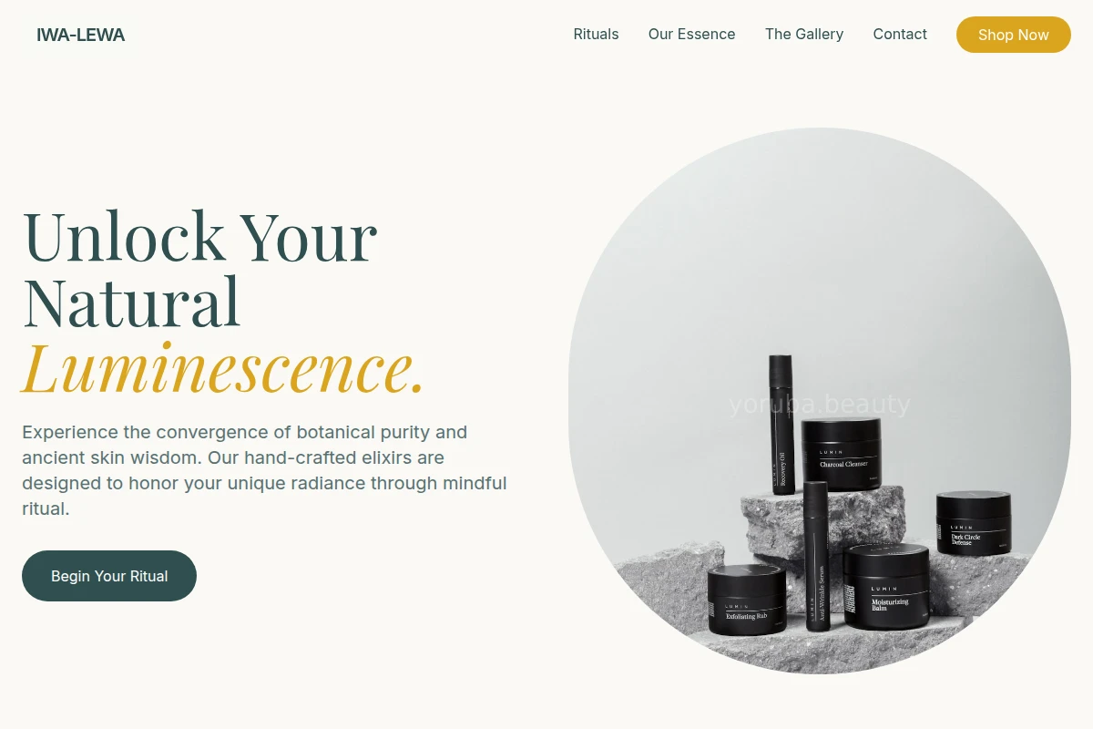 Ochre Beauty Products