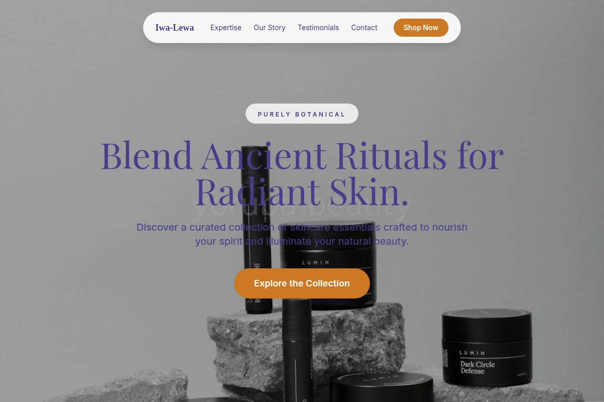 Poise Beauty Products