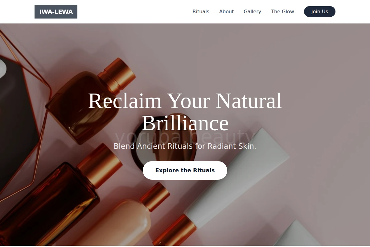 Water Beauty Products