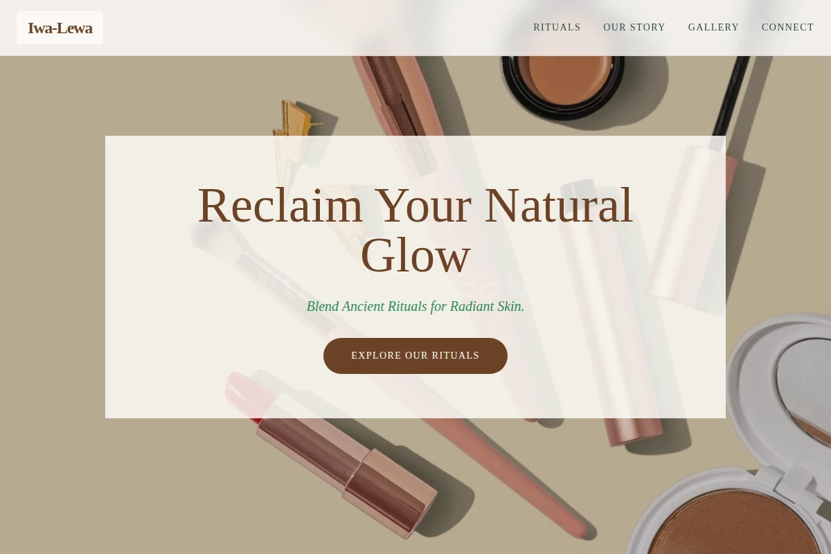 Water Cosmetics
