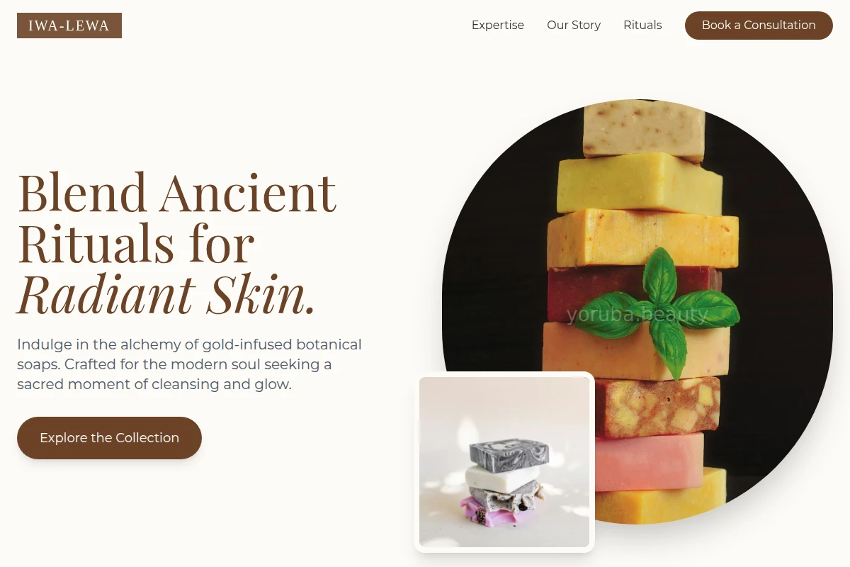 Gold Handmade Soap