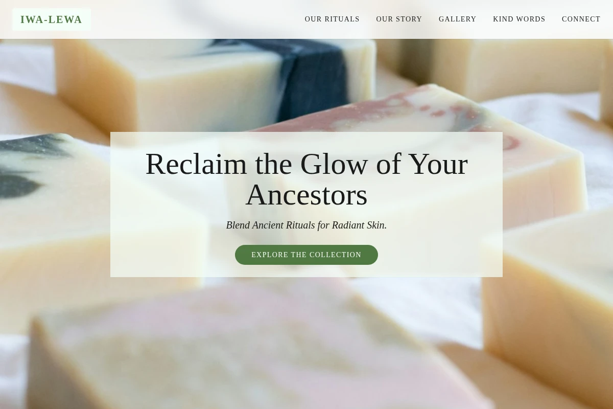 Ancestral Handmade Soap