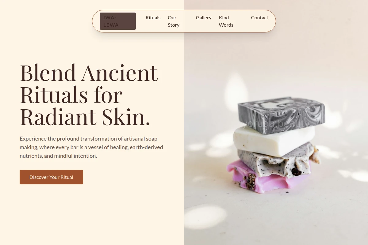 Velvet Handmade Soap