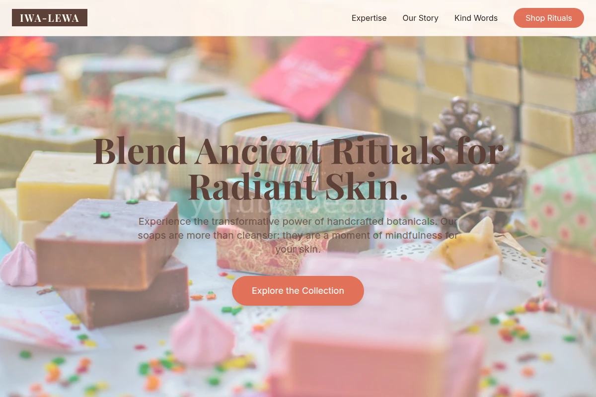Refined Handmade Soap