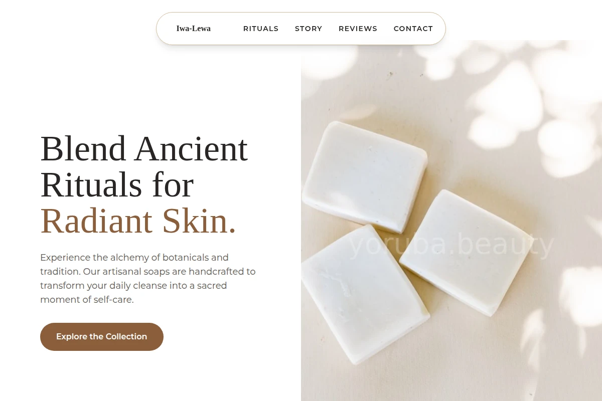 Amber Handmade Soap