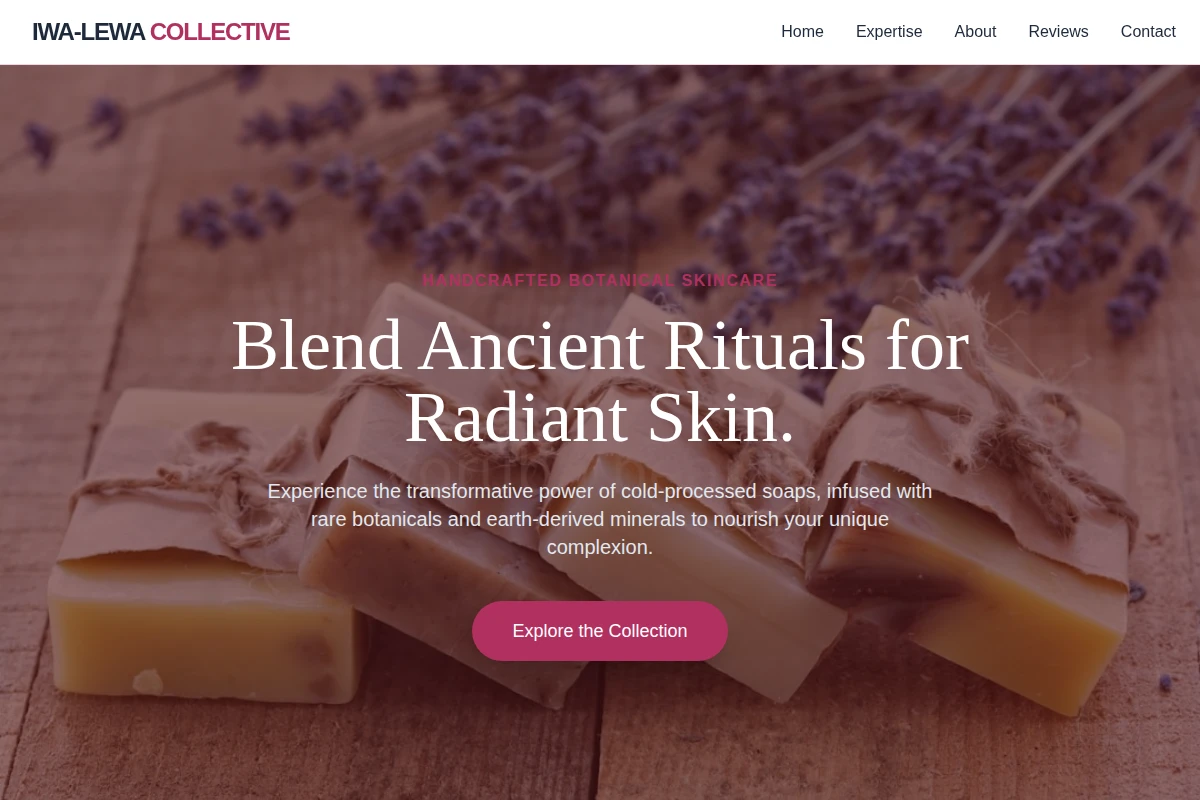 Refined Handmade Soap